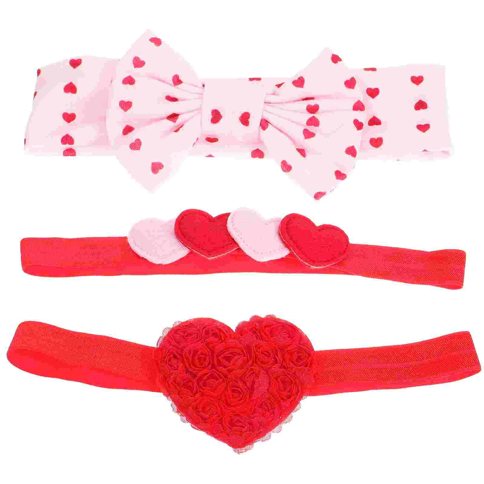 

3pcs Babies Headbands Cute Headbands Newborn Toddler Hair Bands Kids Hair Accessories