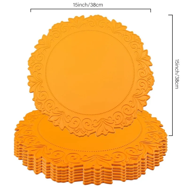 1/2/6 Упаковок Круглые Термостойкие Нескользящие Коврики Для Стола