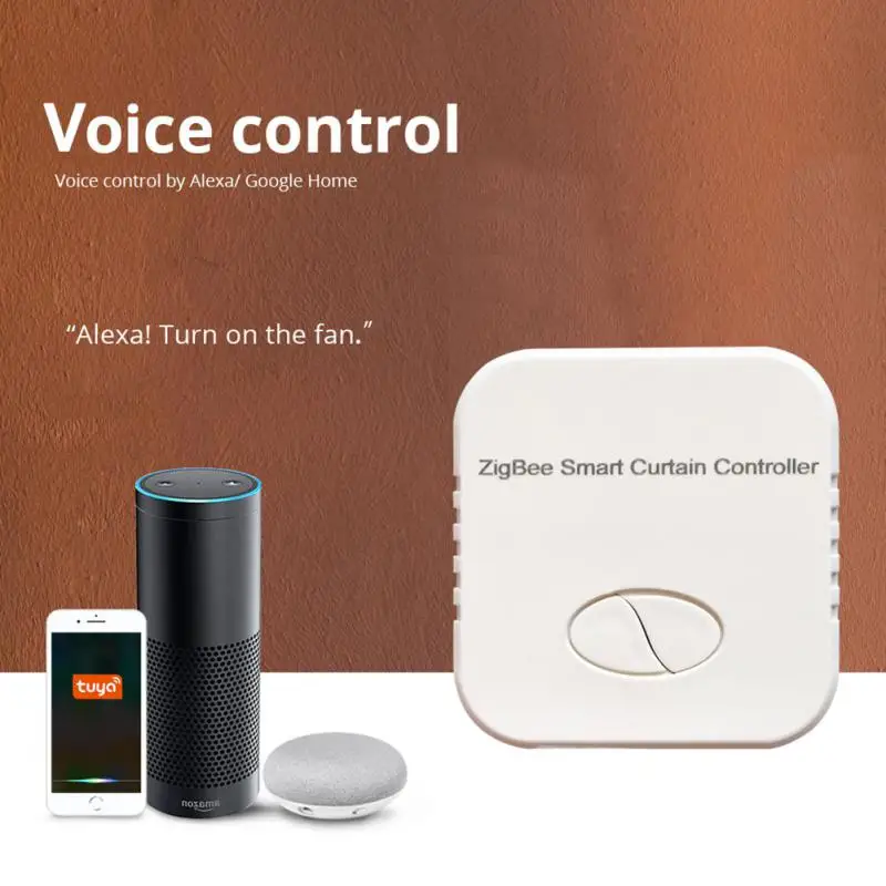 

Мини-выключатель Zigbee, 110-240 В, с голосовым управлением