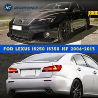 hcmotion car lamps set for lexus is250 is350 isf 2006 2013 led rear lamps and headlights auto taillights front light assembly