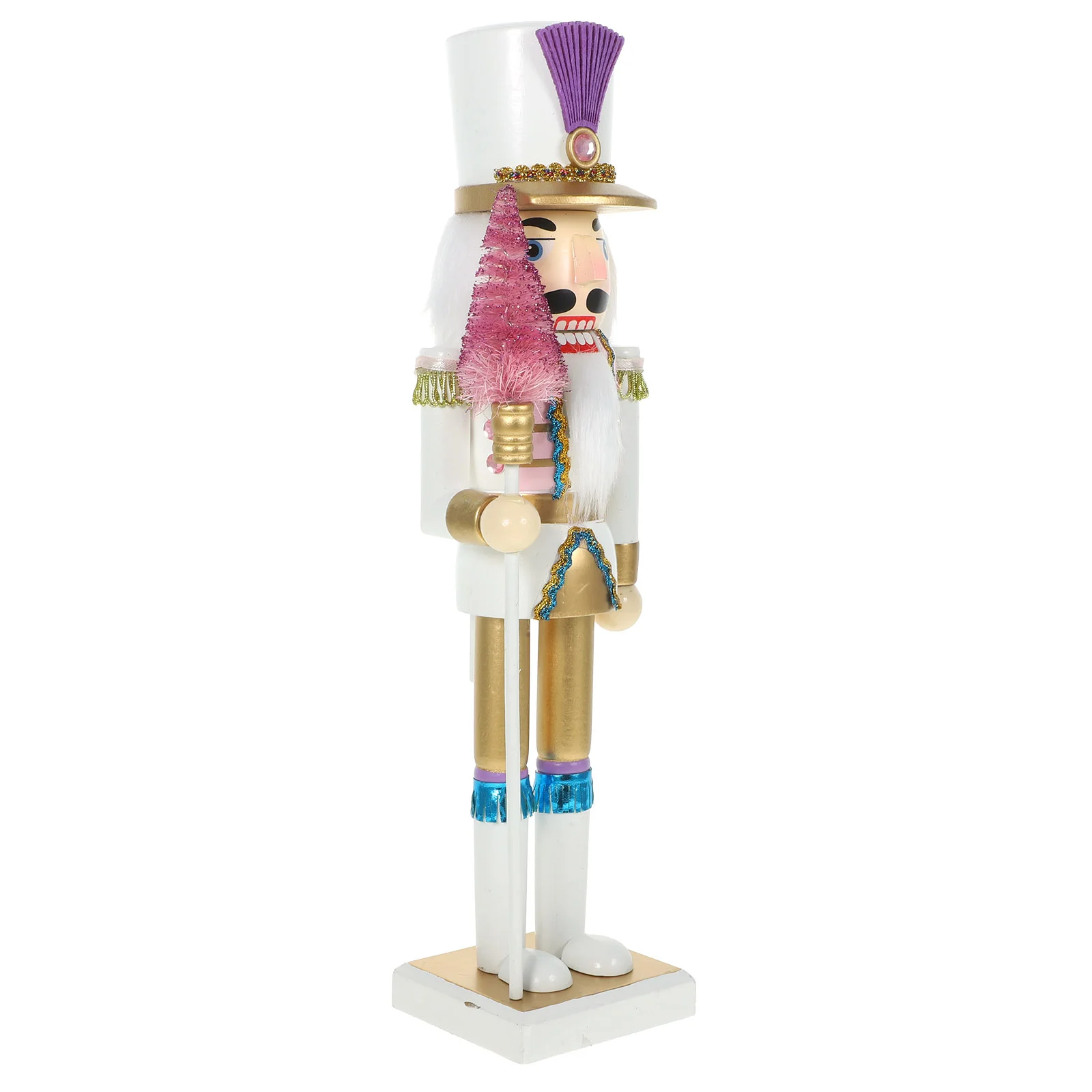 

Music Box Christmas Traditional Nutcracker Figure Wooden Nutcrackers Craft Xmas