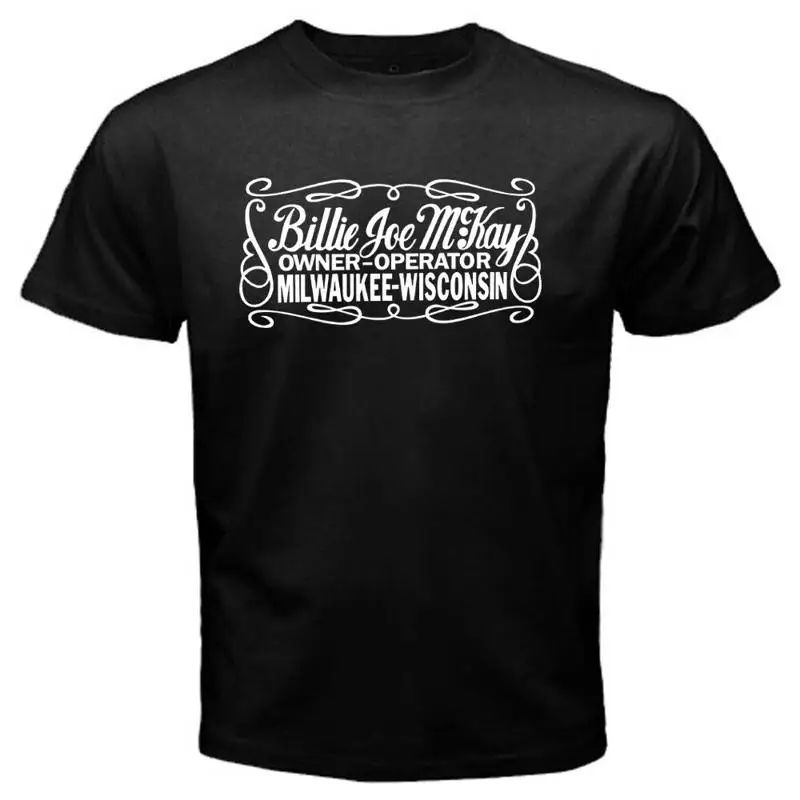 Фото Мужское телешоу BJ and The Bear Billie Joe McKay, черное, размеры от S до 5XL №1