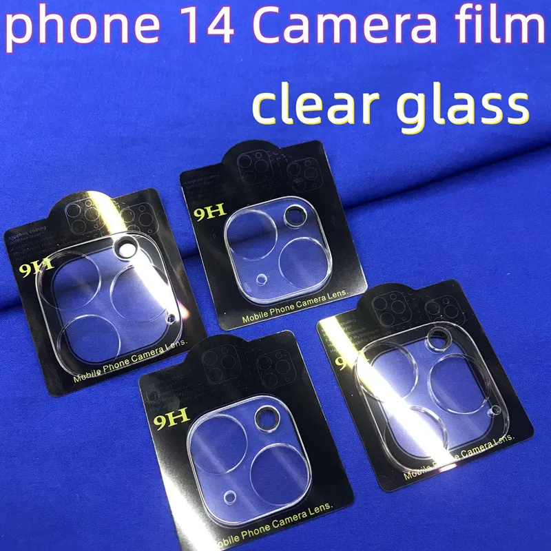

100 шт./лот 2022 Новинка 3D закаленное стекло для объектива камеры iPhone 14 Pro Max 14 Plus 14Pro Защитная пленка с черным кольцом