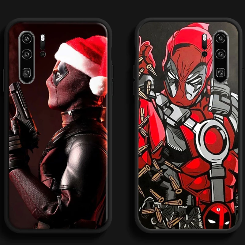 

Marvel Wade Winston Wilson Phone Cases For Huawei Honor Y6 Y7 2019 Y9 2018 Y9 Prime 2019 Y9 2019 Y9A Cases Back Cover Soft TPU