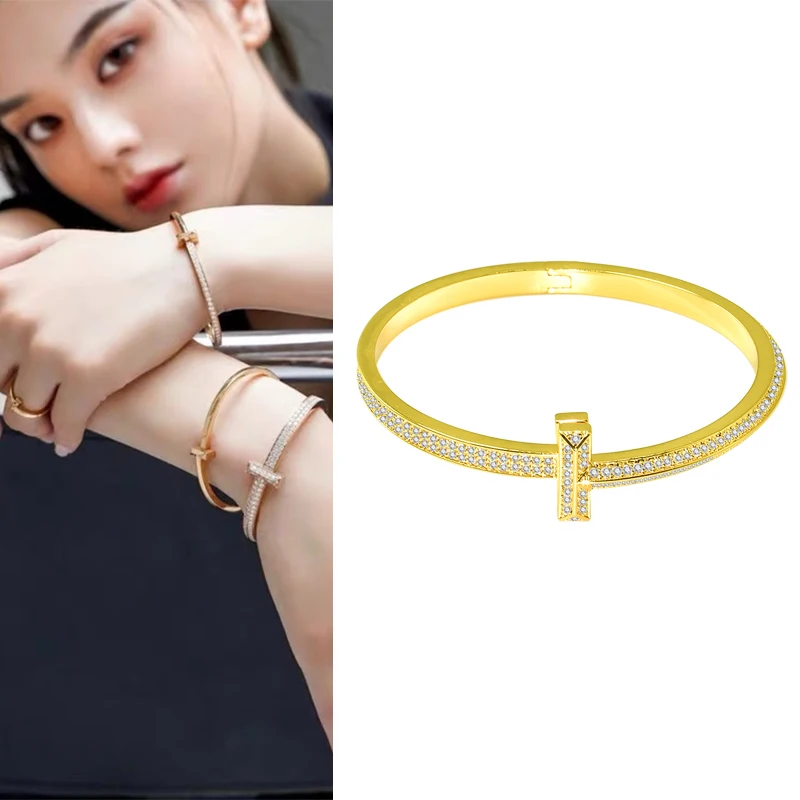 

Браслеты для девушек золотого цвета с фианитами, браслет с камнями, африканские ювелирные изделия, Дубай, модные романтичные украшения для ...