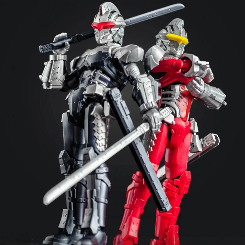 Фото Blokees Original Mobile Ultraman: Rising Galaxy Version S01 Blind Box SUIT Ver7 Ace Zoffy Сборная модель, подарок на день рождения №5