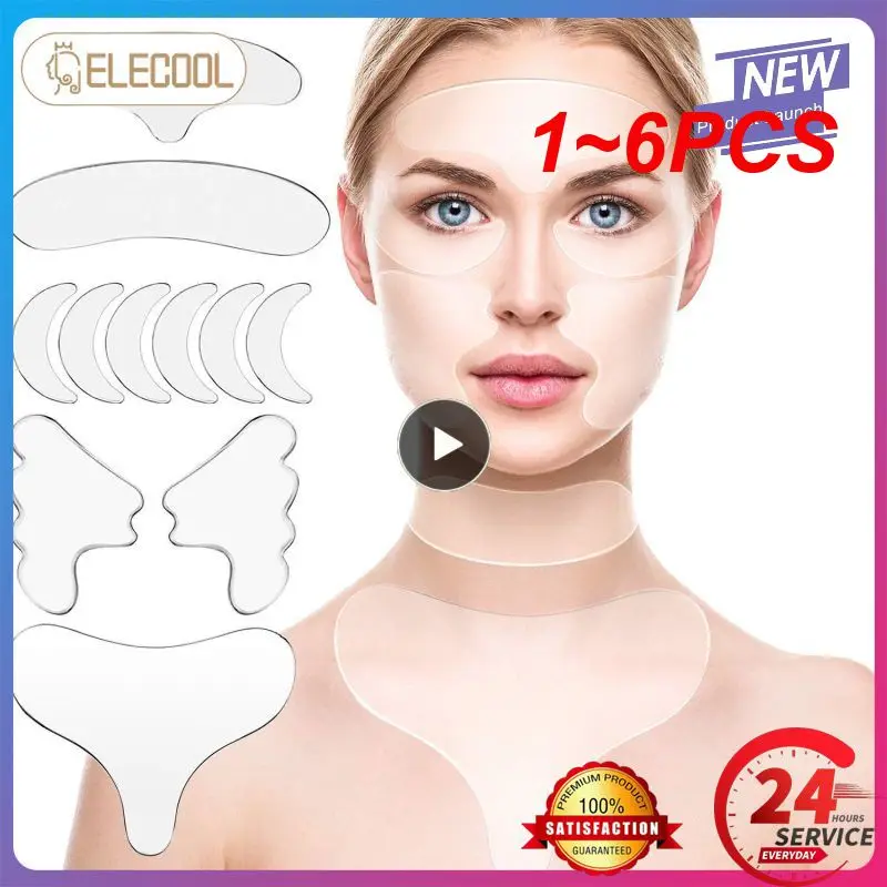 

1 ~ 6 шт., силиконовые наклейки для глаз