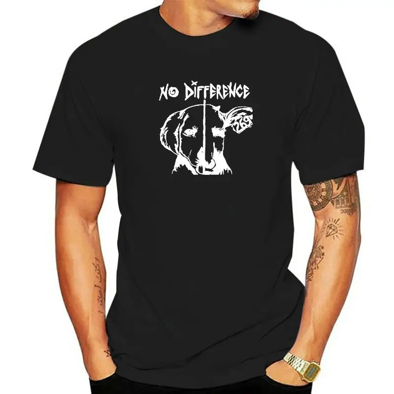 

Футболка мужская Вегетарианская с надписью «Friends Not Food»