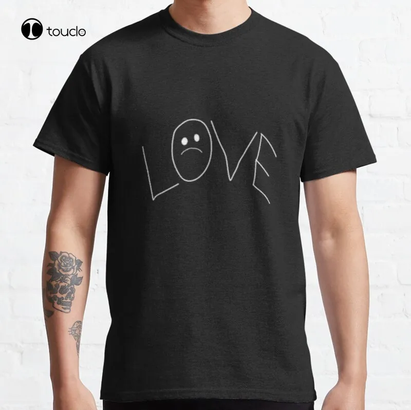 

Lil Peep Love Classic T-Shirt Cotton Tee Shirt Unisex Custom Aldult Teen Unisex Digital Printing Tee Shirts Women Shirts Xs-5Xl