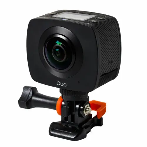 

Jolt Duo 360 Camera with Tripod and Selfie Stick Monopod Adapter Dual Lens