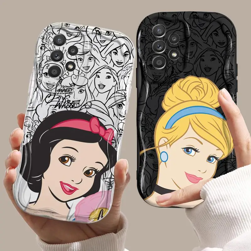 Фотообои для Realme C67 C55 C35 C53 C33 C30 C15 C21 12 11 10 9i 8 7 Narzo 50 волнистый чехол Белоснежка