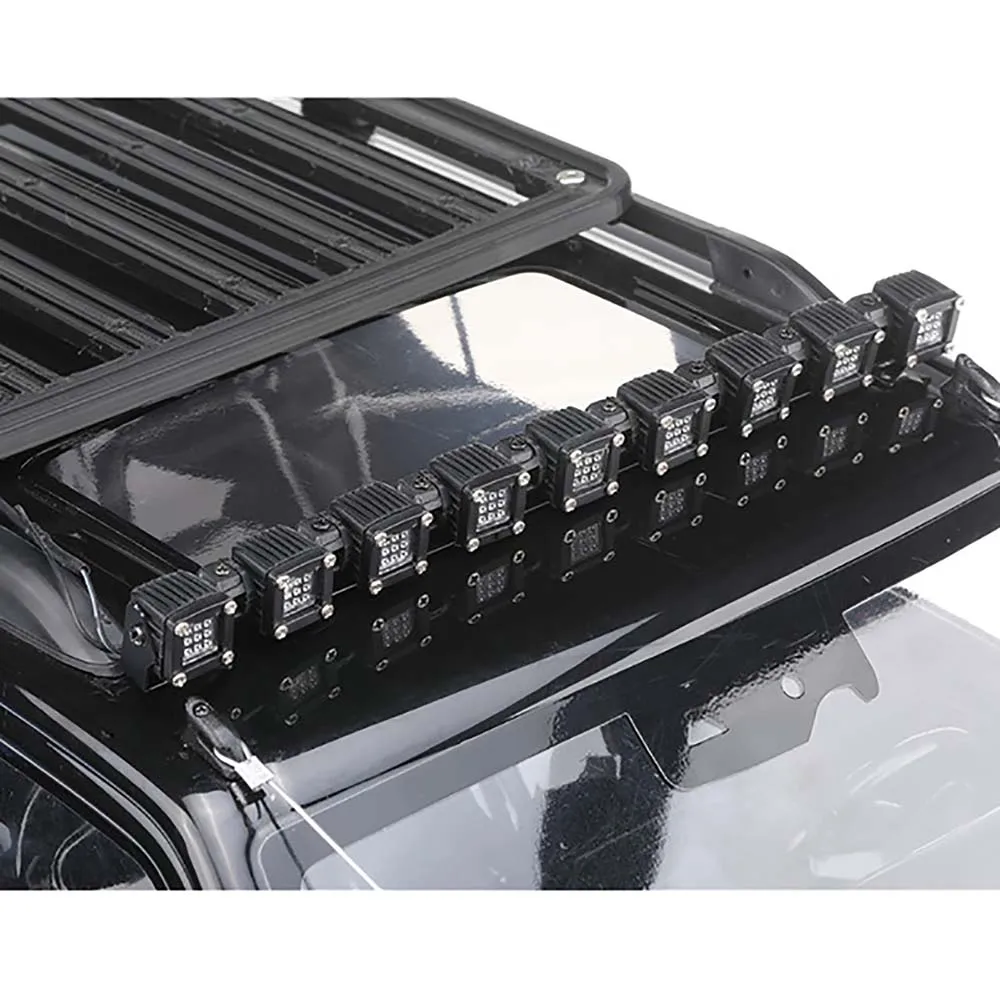 

Spotlight Square Top Light Upgrade Bar Light With Switch RC Car Parts for 1/8 KM TANK 300