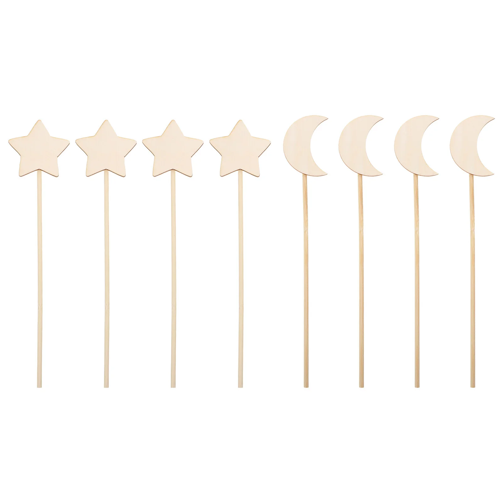

8 Pcs Accessories Magical Wand Kids Toy Kids' Wood Craft Aldult Toys Woody Costume Wands Girls Clothing