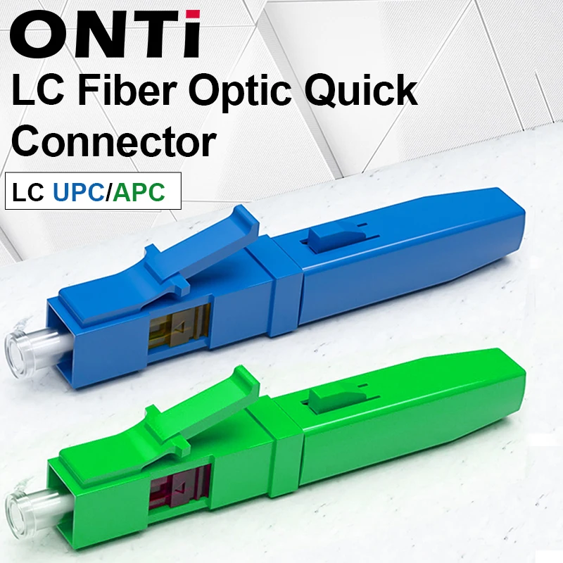 ONTi 10-100 шт LC быстрый разъем одномодовый волоконно-оптический Быстрый встроенный