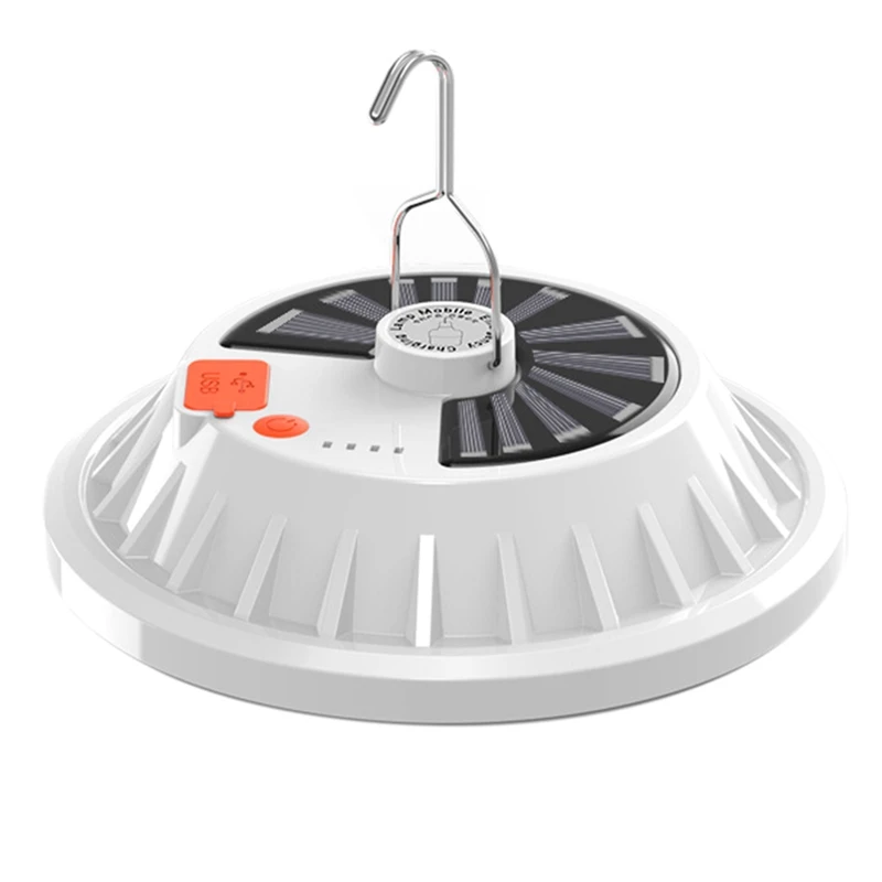 

Rechargeable LED Bulb Lamp Remote Control Solar Charge 120 Lamp Beads Portable Emergency Night Light For Outdoor Camping