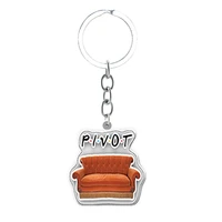 new cartoon mini sofa cute keychain epoxy resin keychain backpack school bag pendant jewelry keychain