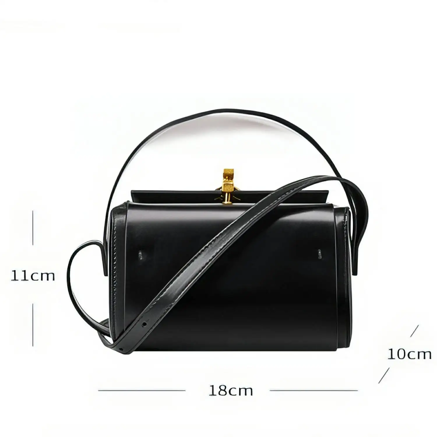 2023 Women's Summer Handbag - New Arrival Vintage Cow Leather Box Bag with Unique Design for Daily Life and Work CB7-12900