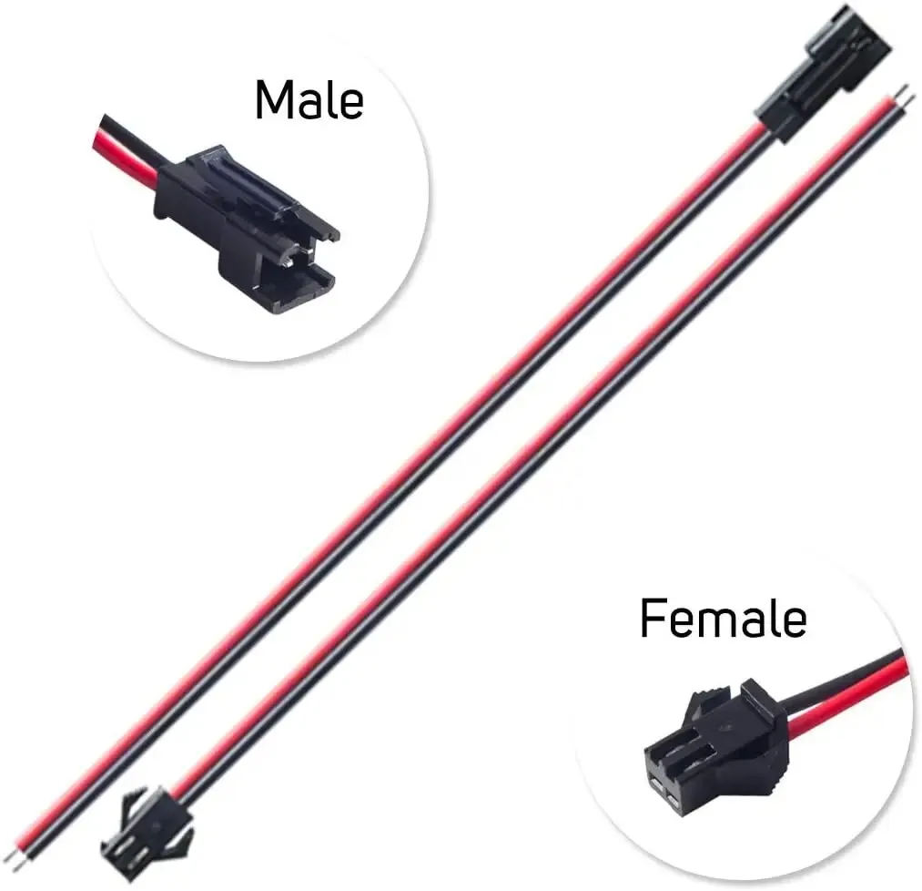 

Разъемы JST SM 2/3/4/5-контактные 15 см для светодиодной ленты RGB 5050 3528