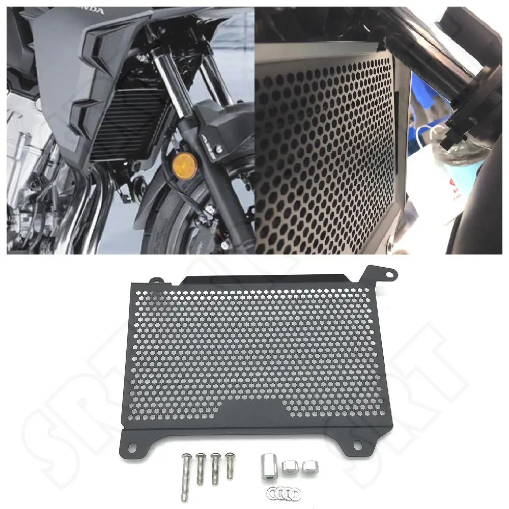 

Fits for Honda CB500X CB400X CB 500X 400X 2019 2020 2021 2022 Motorcycle Engine Radiator Guard Cooler Grille Protector Cover
