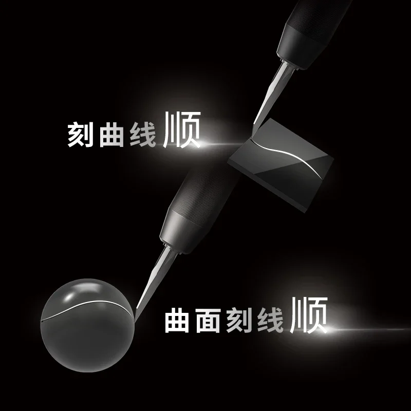 HSIANG PRISM Super Smooth Cutting Knife Model Engrave Tools for Military Craft Cutter DIY 0.1mm-0.2mm