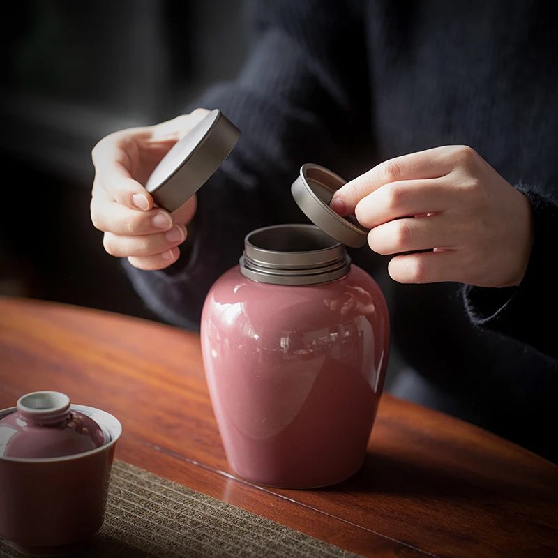 Световой порошок в европейском стиле эмалированные герметичные банки крышка из