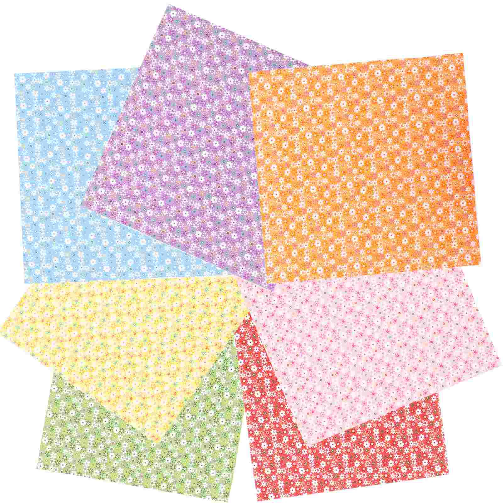 

Fabric Squares Patchwork Quilting Sewing Sheets Craftfloral Cotton Bulkbundle Bundles Square Diy Sheet Printed Embroidery Quilt