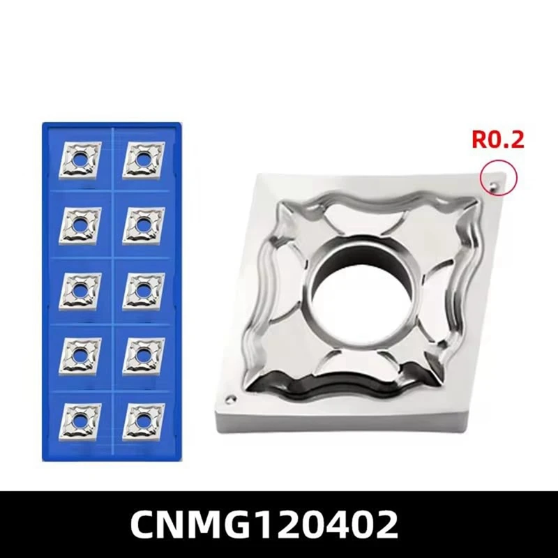 CNMG 120402 HA H01 Токарные инструменты для токарного станка с ЧПУ AL 10 шт. резак пластин
