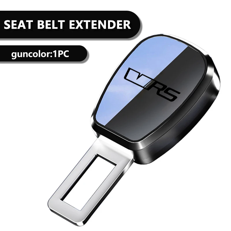

Зажим для ремня безопасности автомобиля Skoda, удлинитель, замок ремня безопасности, пряжка, заглушка, автоаксессуары VRS Octavia 1 2 3 A7 A5 Fabia Rapid