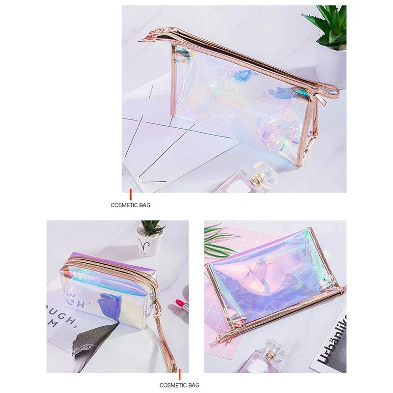 Косметичка для путешествий Несессер макияжа органайзер на молнии набор