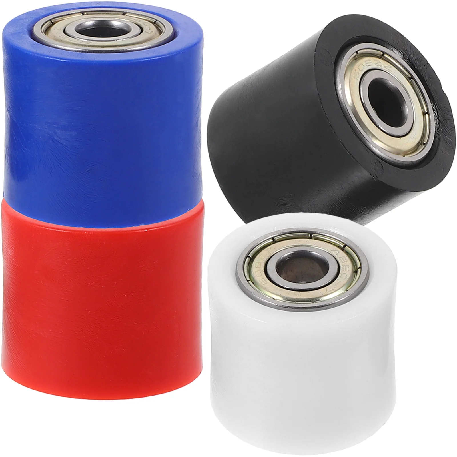 

4 Pcs Chain Roller Tensioner Plastic Motorcycle Wheel