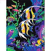 diy diamond painting sea fish mosaic animal color diamond art embroidery cross stitch fish home decor adults crafts