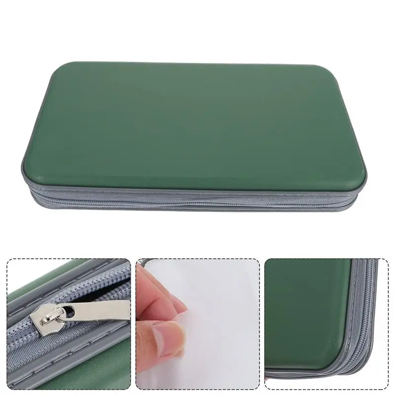 

CD Storage Anti-pressure Hard Case 80-slot DVD Pouch Handheld Disc Supply