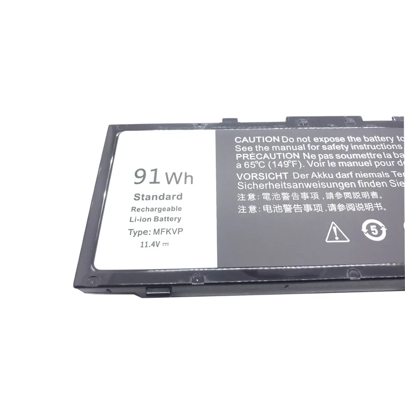 Новый аккумулятор MFKVP для ноутбука Dell Precision 7510 7520 7710 7720 M7710 M7510 T05W1 1G9VM GR5D3 0FNY7 M28DH 11 4 V
