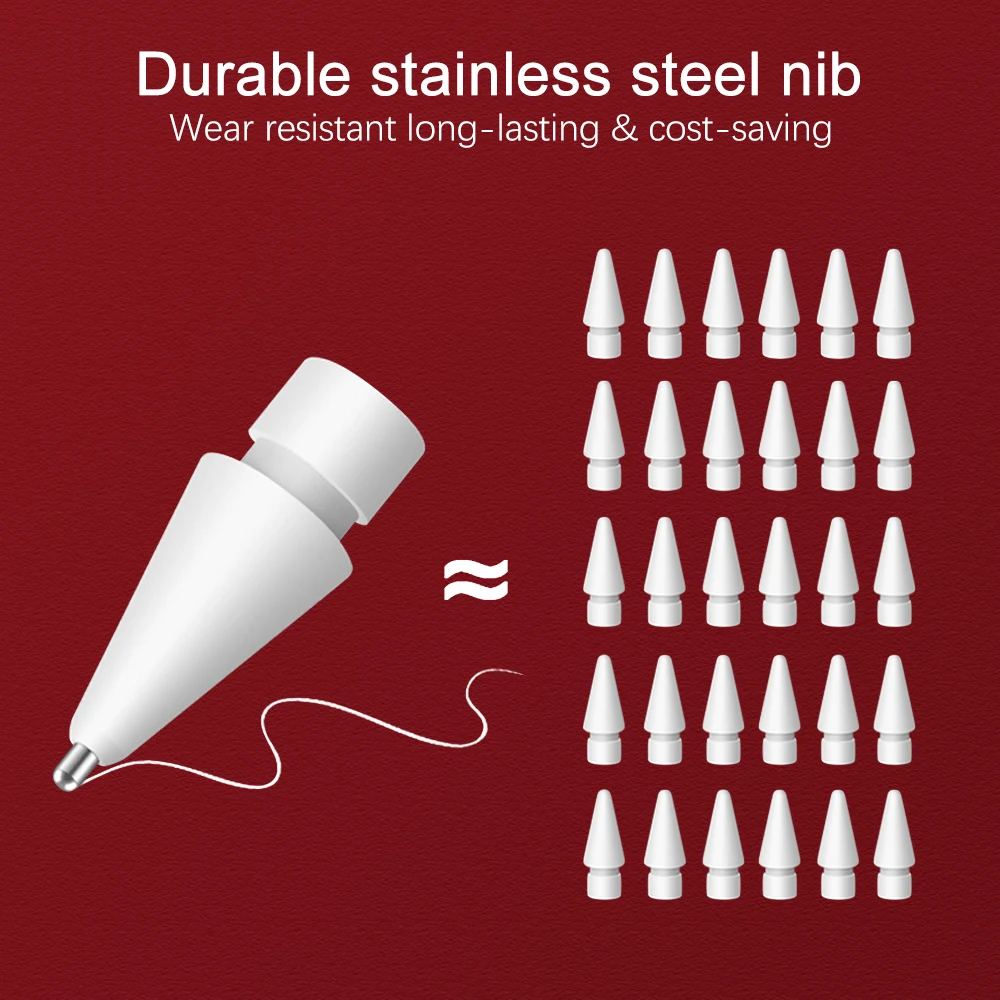 8 шт. наконечники для карандашей Apple чехол наконечник первого/второго поколения 2B