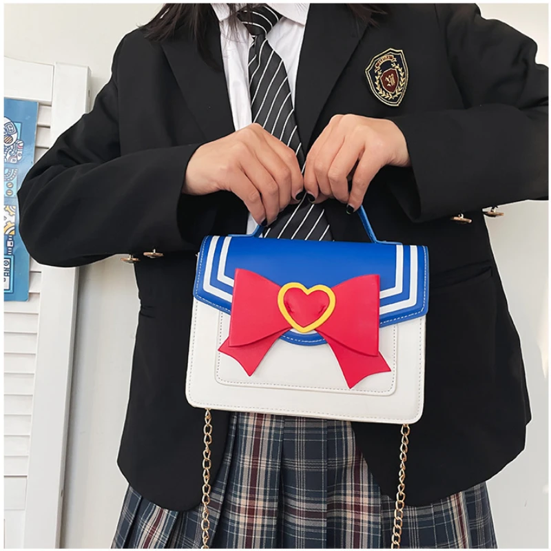 

Preppy Style School Book Bags for Teenage Girls Cute Large Capacity Hand Crossbody Bags Tote Women Shoulder Bag