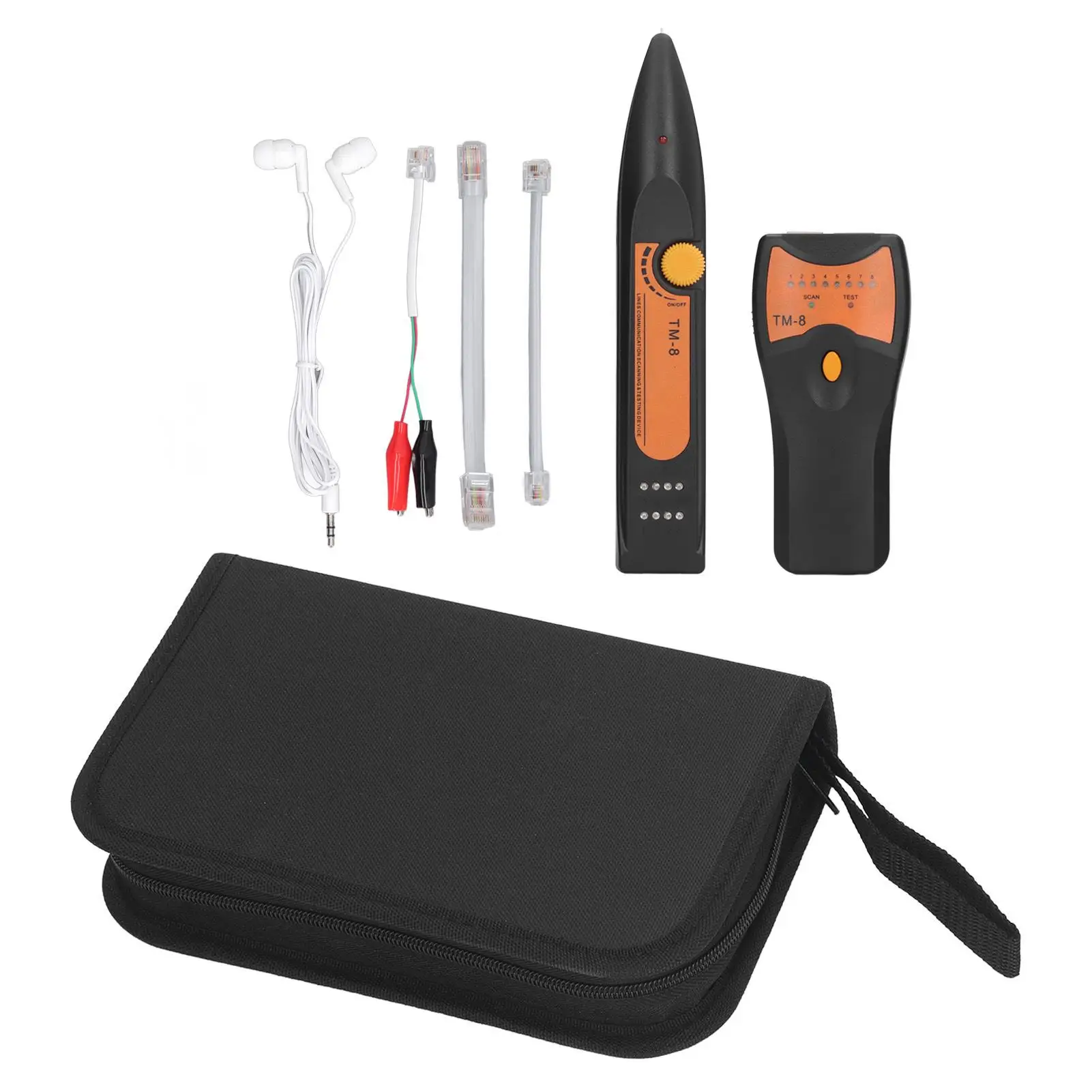 Тестер кабеля с низким уровнем шума — быстрое тестирование для rj45/RJ11 широкий