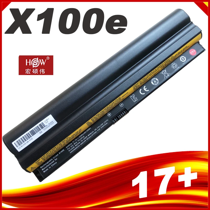 

Аккумулятор для ноутбука lenovo thinkpad X100E X120E E10 E30 57Y4559 57Y4558 42T4786 42T4781 42T4787, 6 ячеек