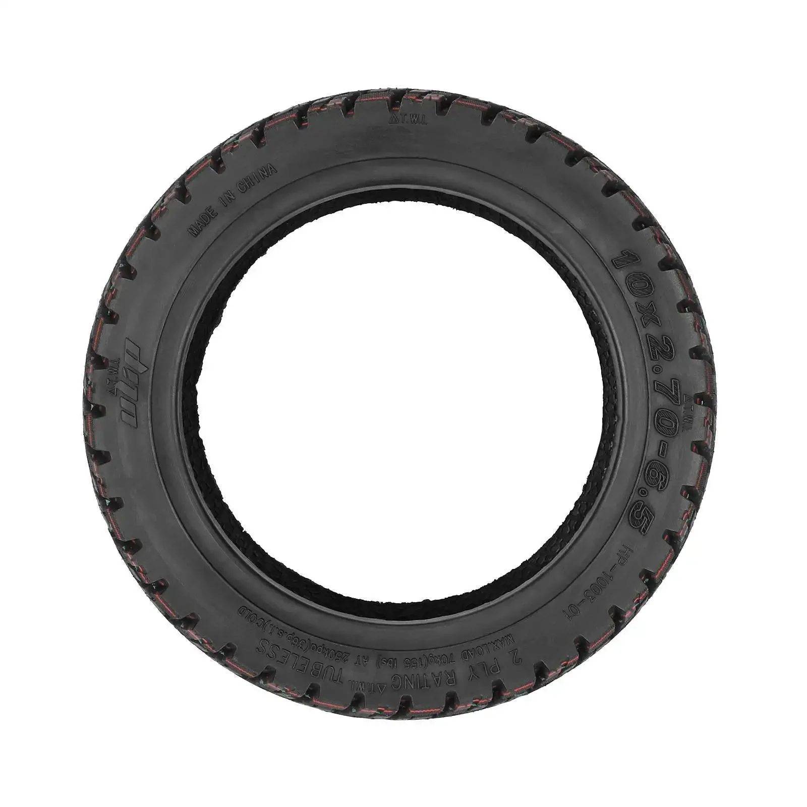 10 дюймов 10x6 5-2 70 самовосстанавливающаяся шина с Goo для электрических скутеров 10*6