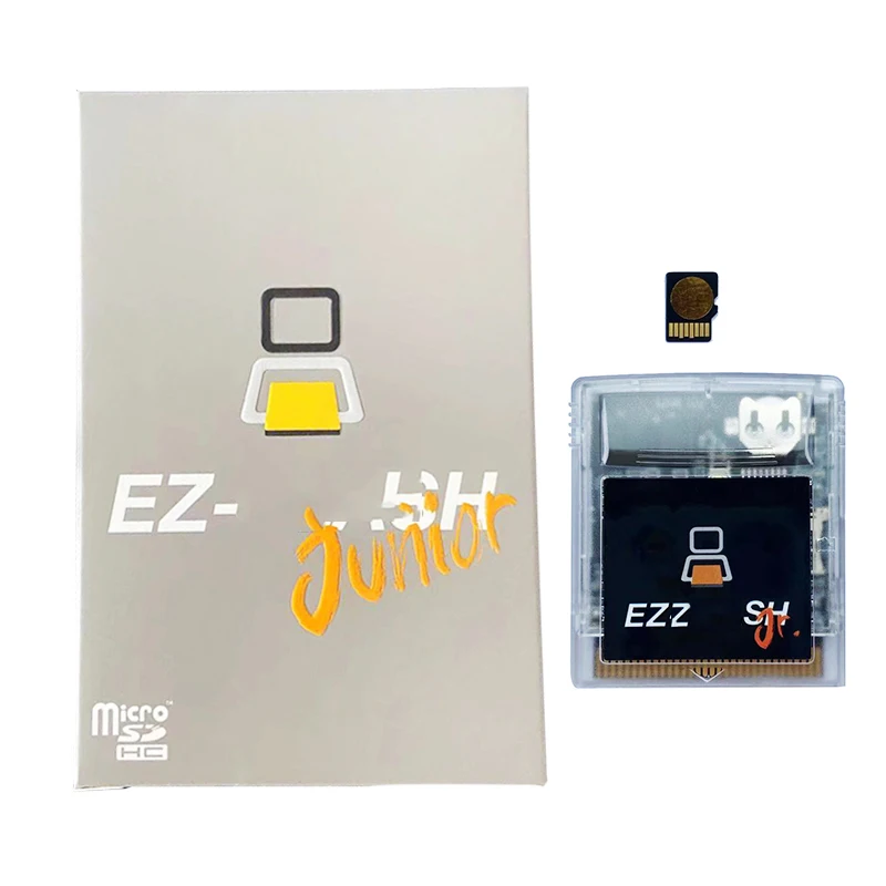 EZ Junior Custom Cartridge 8GB Remix Card for 16 Bit Color Game Console Real Time Clock