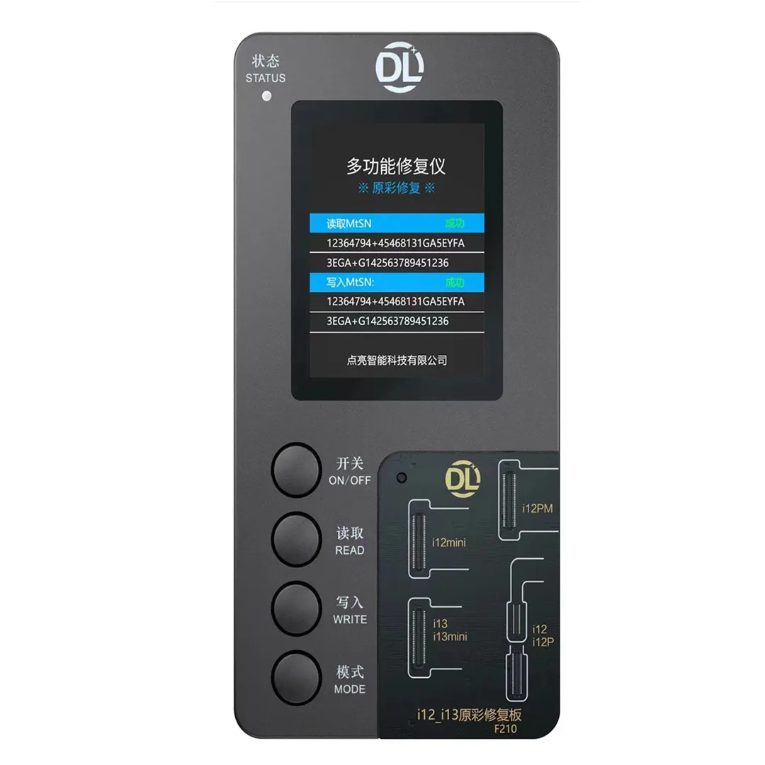 

Тестер DL F210 для восстановления тона iPhone 8-13 Pro Max, оригинальный или копируемый оригинальный цветной ЖК-дисплей, не нужен экран Ori