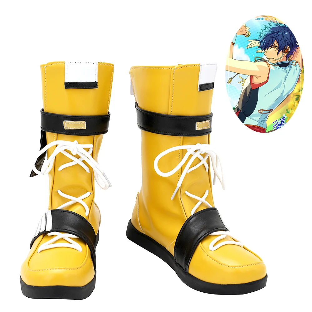 

Ensemble Stars Sazanami Jun Shoes Cosplay Men Boots