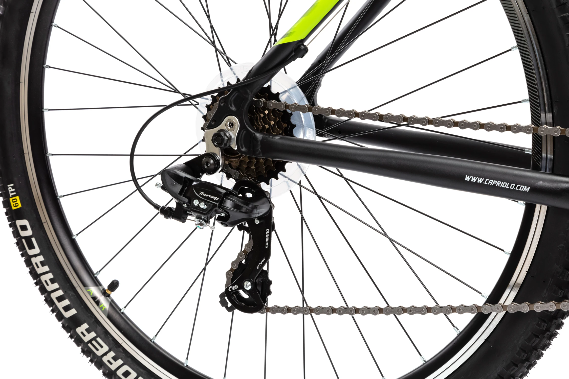 Велосипед CAPRIOLO MTB LEVEL 9.1 рама алюминий 19'' колёса 29'' (чёрный