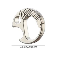 Еще карабин-брелок, теперь в виде рыбки, с открывашкой и из титанового сплава#5