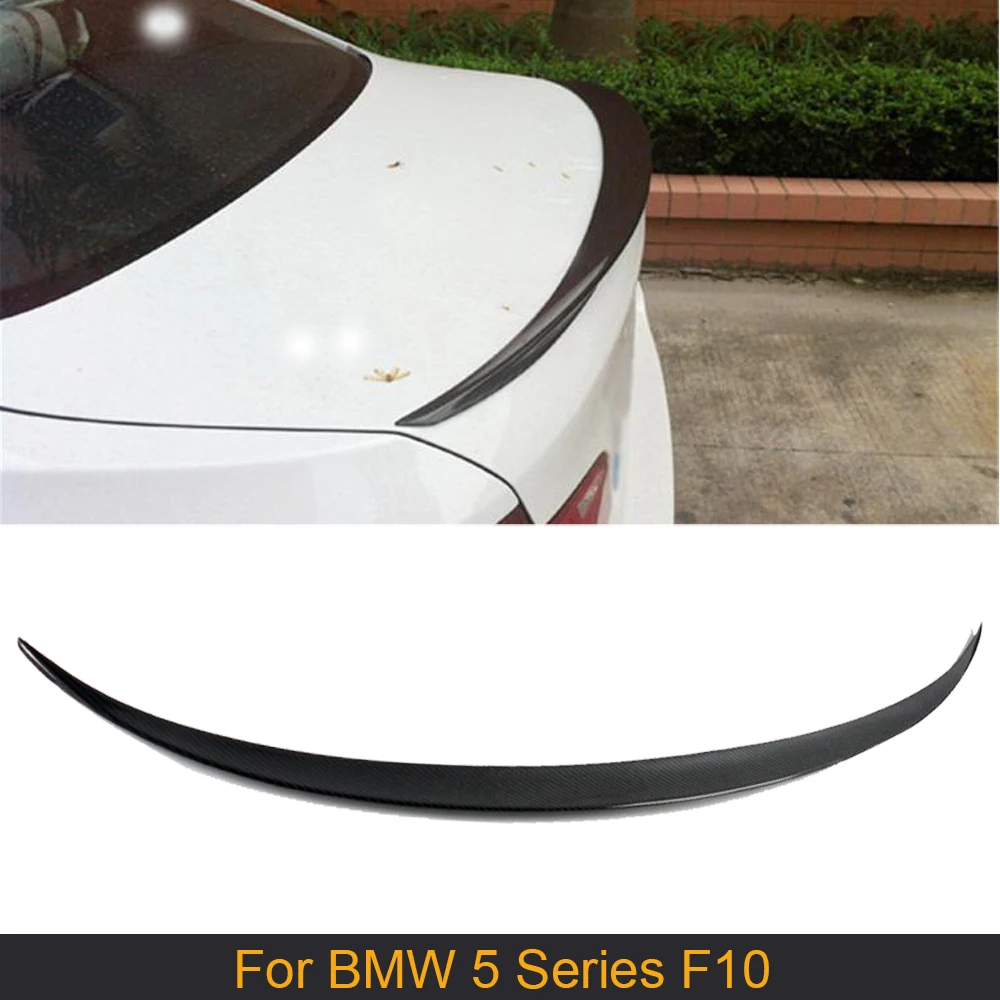 

Carbon Fiber Rear Spoiler Wing For BMW 5 Series F10 520i 528i 530i 535i 550i 518d 520d 525d 530d 535d M550d 2010-2013 Rear Wing