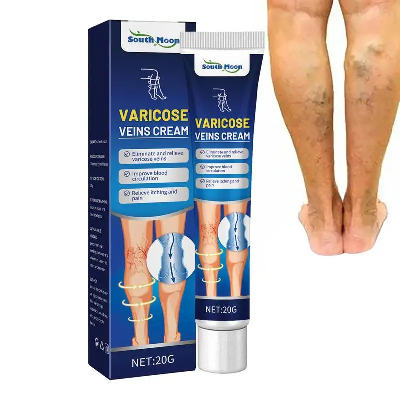 

Leg Cream For Circulation Varicose Vein & Soothing Leg Balm Spider Vein Treat Strengthen Capillary Health Tired And Heavy Legs