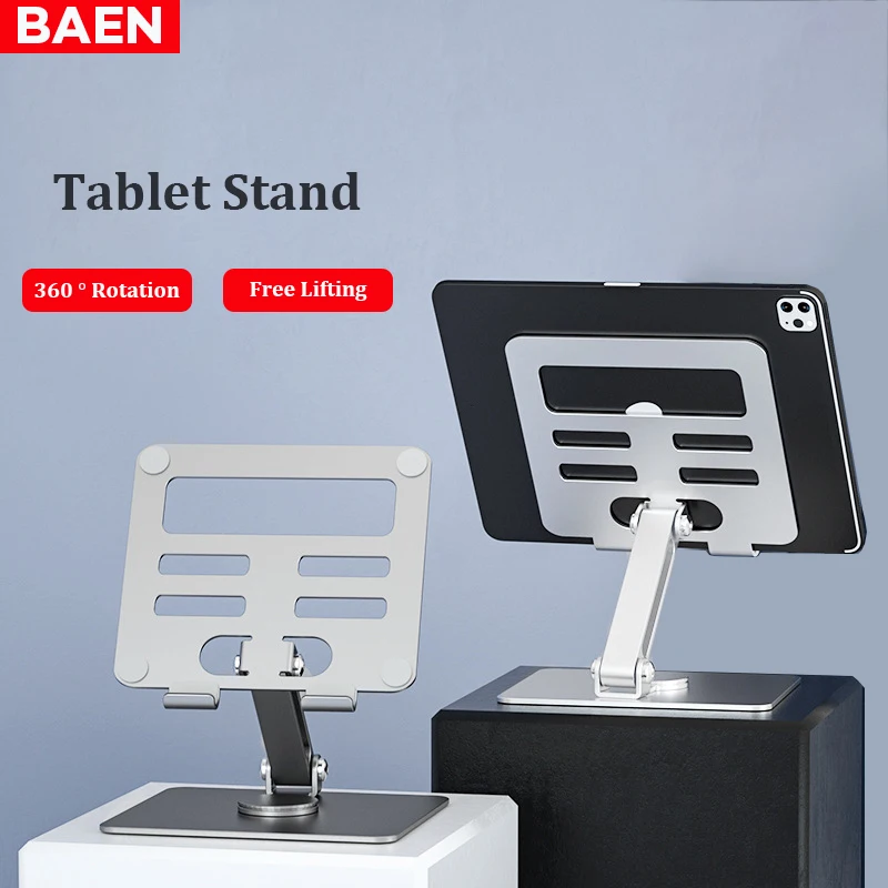 

360° Fold Aluminum Alloy Metal Adjustable Stand for Ipad Iphone Tablet and Smartphone