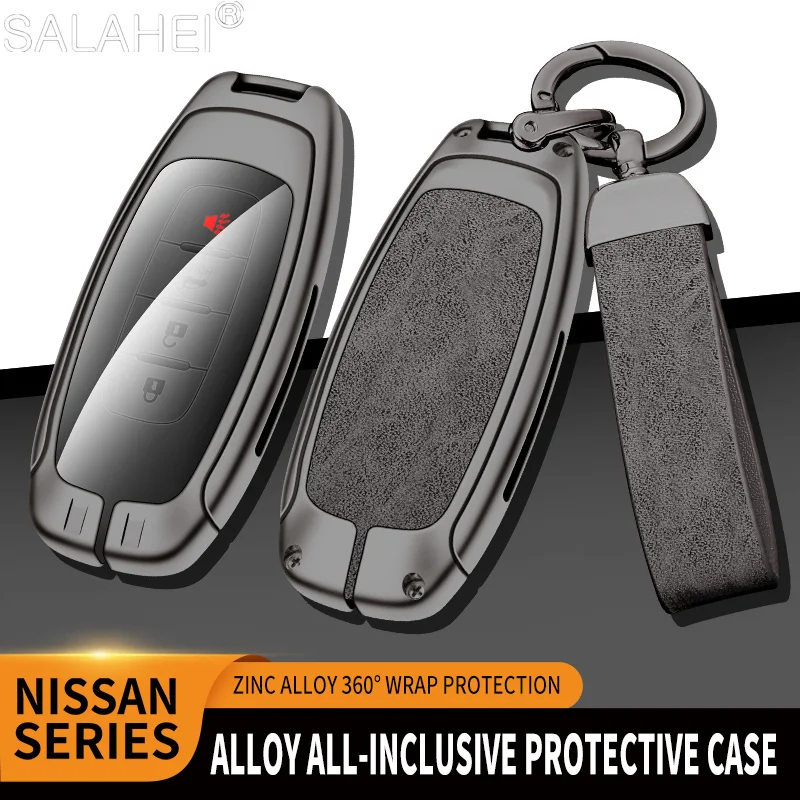 

Автомобильный умный чехол для ключа, защитный чехол для Nissan X-trail T33 Qashqai J12 Juke Ariya Altima Teana 2022 2023, аксессуары