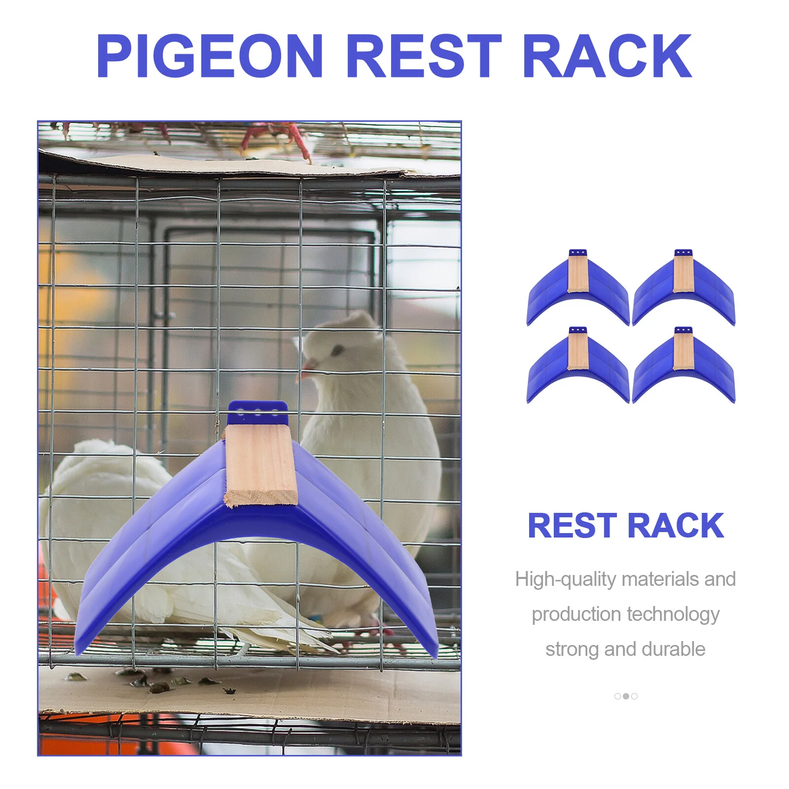 

Standing Stick Pet Rest Pigeon Supplies Perch Lightweight Pigeons Roost Perches