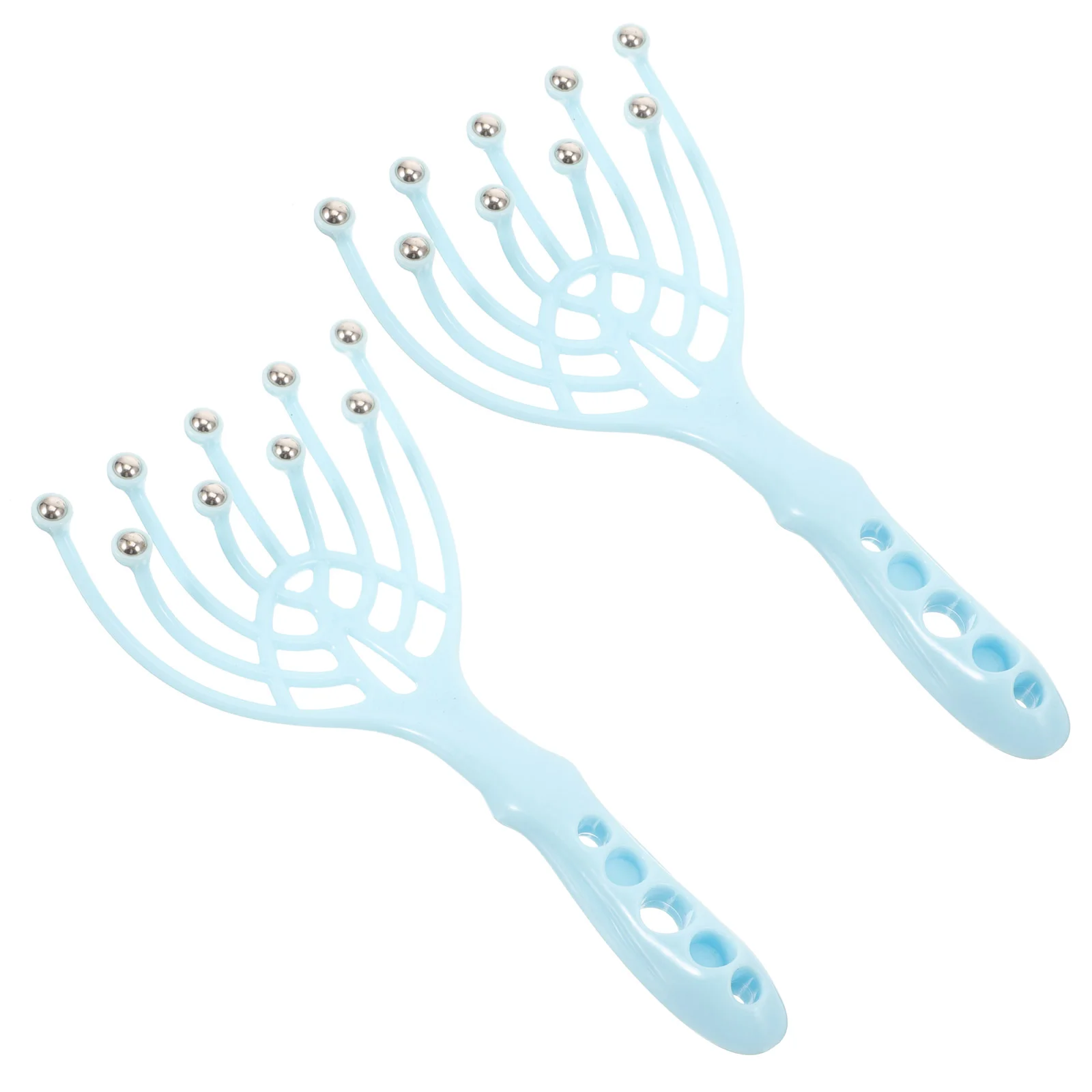 

2 Pcs Hand Massager Head Claw Tool Tools Handheld Massagers Scalp Claws Relax Hair Scratcher