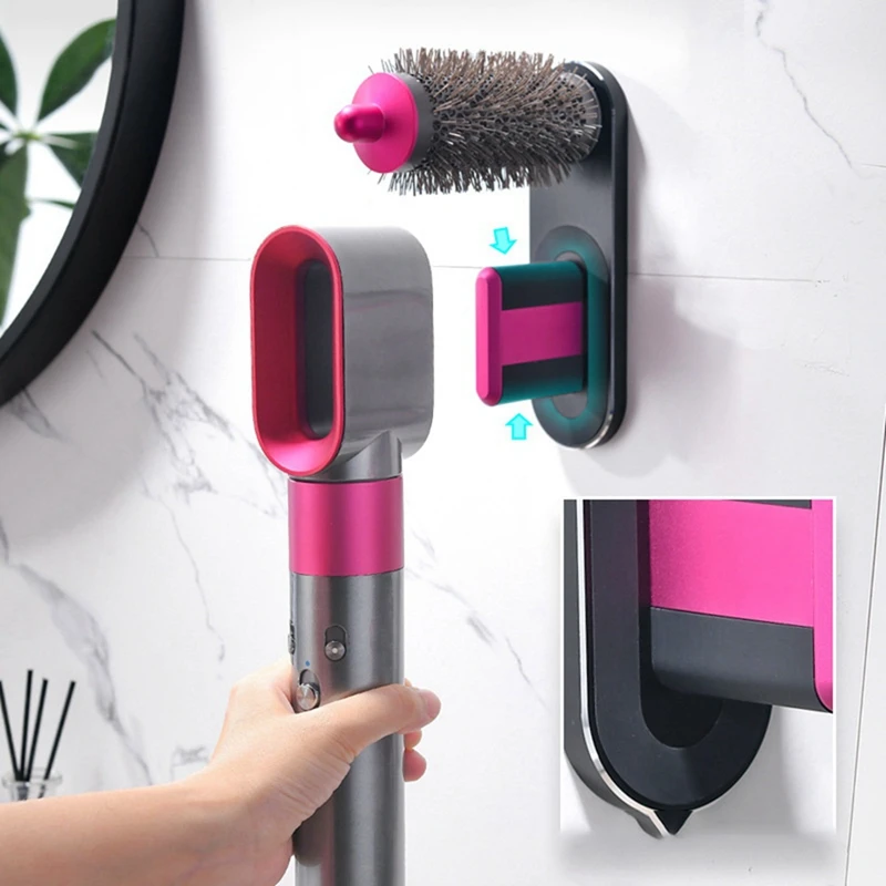 Держатель фена для волос Настенное крепление хранения Dyson Airwrap Комплектный